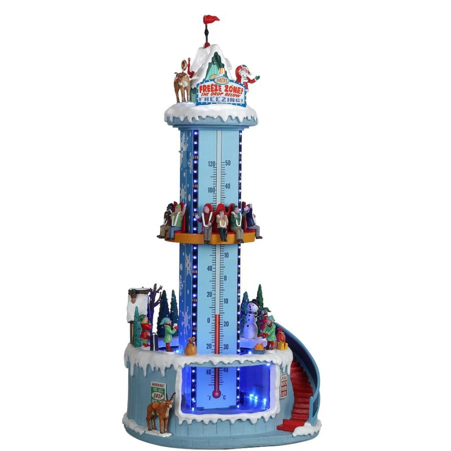 Lemax Christmas Village * | Best Deal Lemax Carnival Santa'S Freeze Zone