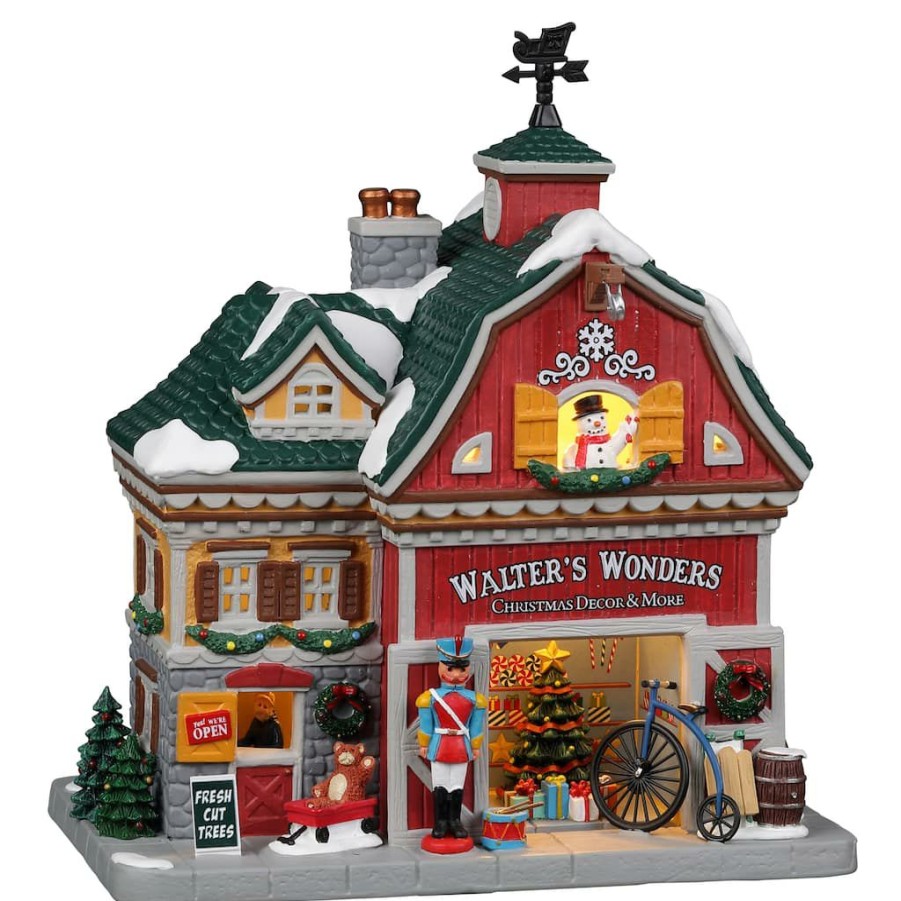 Lemax Christmas Village * | Brand New Lemax Walter'S Wonders