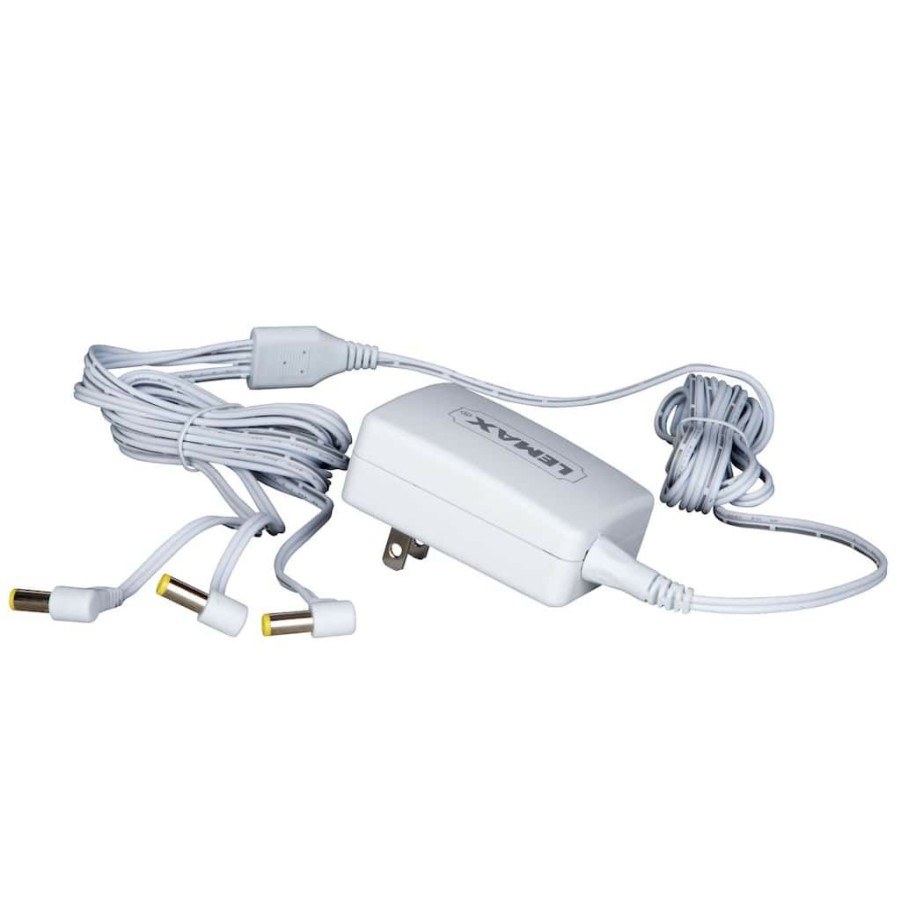 Lemax Christmas Village * | Brand New Lemax White 4.5V 3-Output Power Adaptor